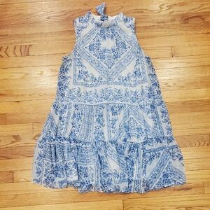 Calvin Klein Floral and Paisley Print Dress Size 12